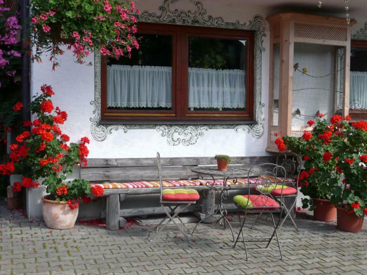 Apartamento Haus Rosenbaechle Bad Hindelang Exterior foto